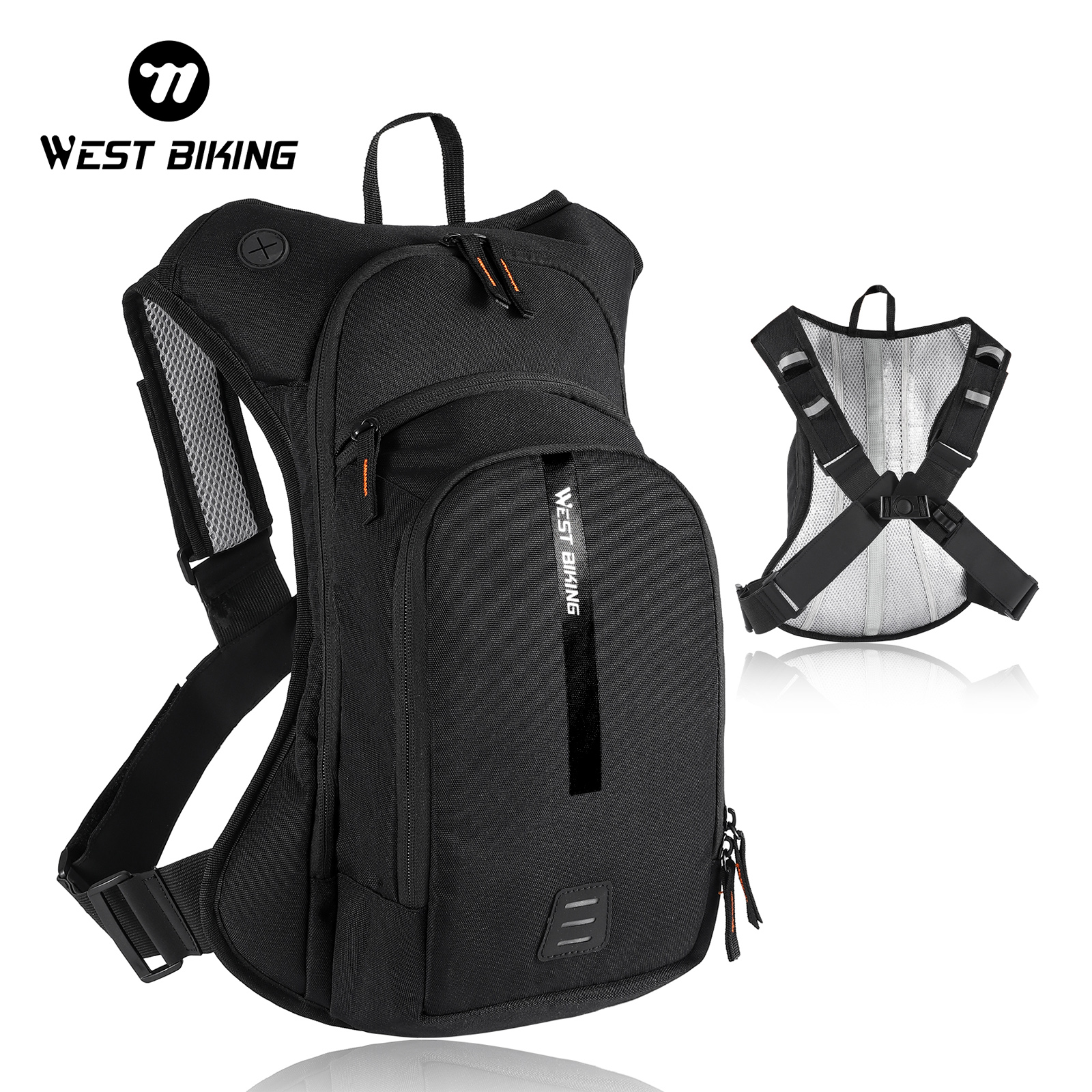 Cycling Commute Backpack - WEST BIKING 10L Ultralight Cycling Backpack