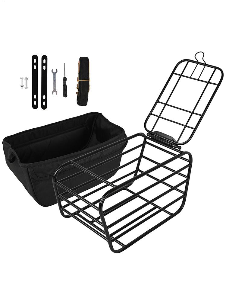 Commuter Biking - Bike Rear Basket Heavy Duty bicycle