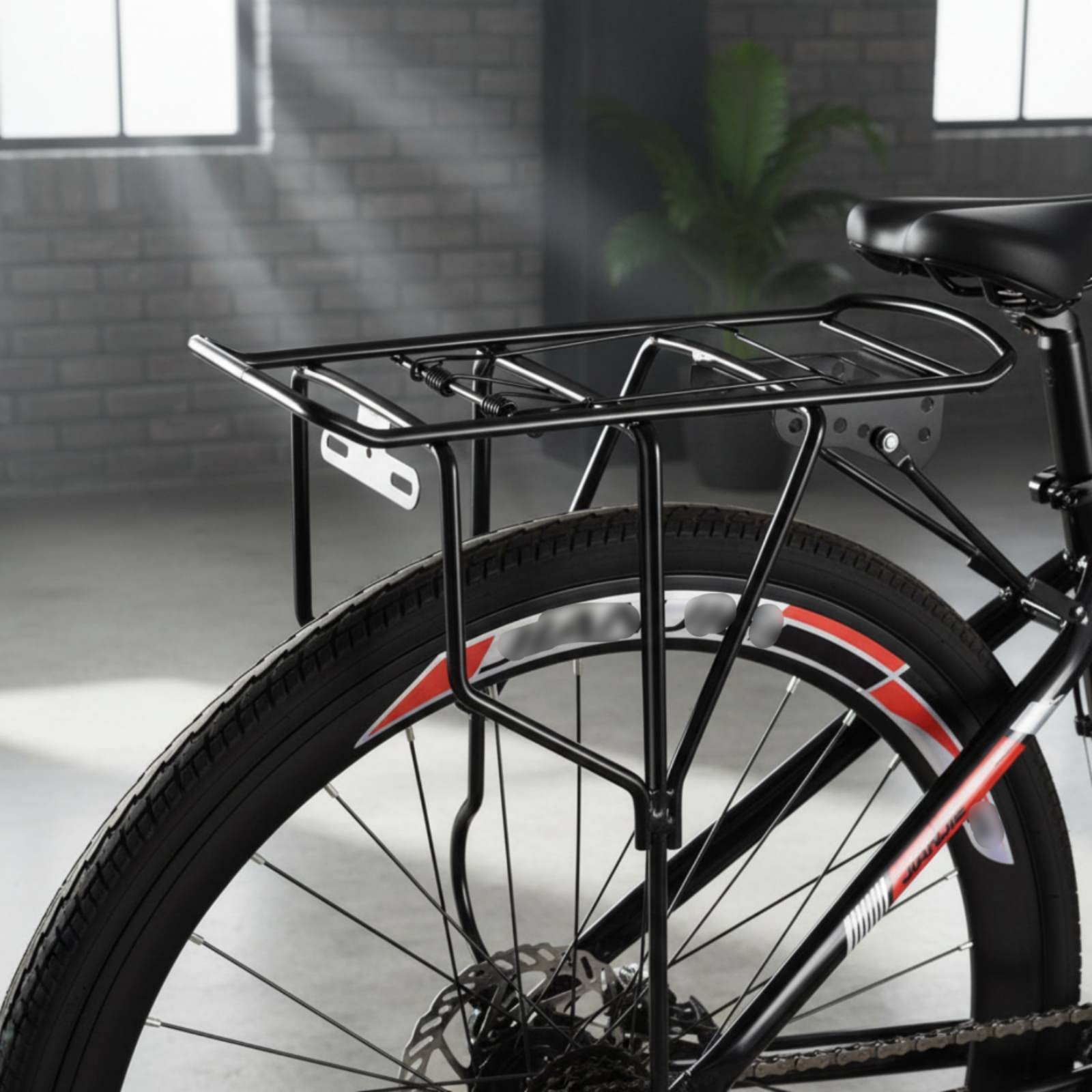 Commuter Biking - Cycle Rear Rack Sturdy Construction Rear