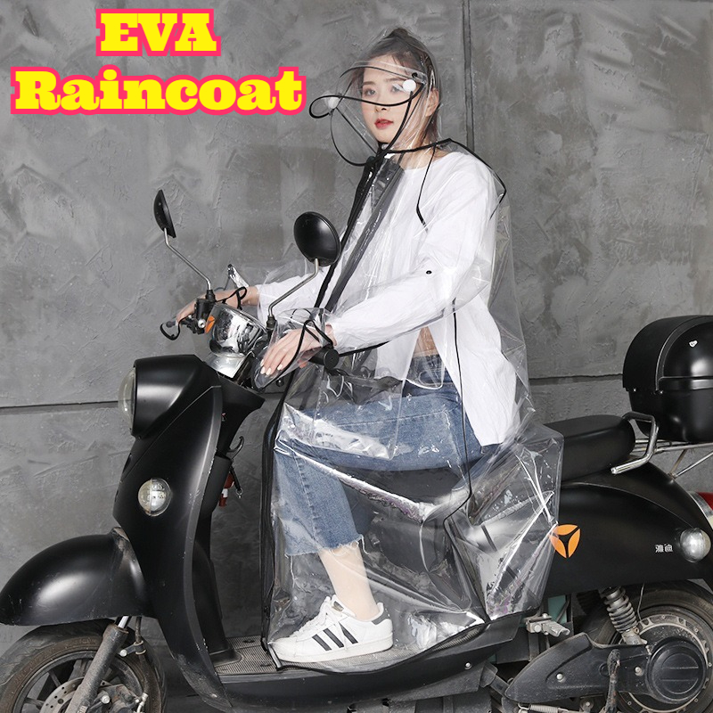 Transparent EVA Rain Poncho Ho – Cycling Commute In Rain Bewertung und Preis