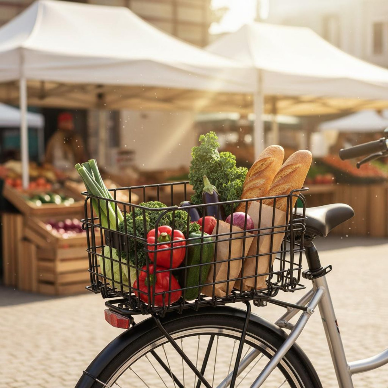 Folding Rear Bike Basket Folda – Commuter Biking Bewertung und Preis