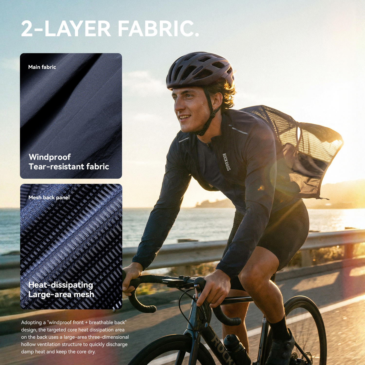 ROCKBROS Cycling Jacket Lightw – Cycling Commute Jacket Bewertung und Preis