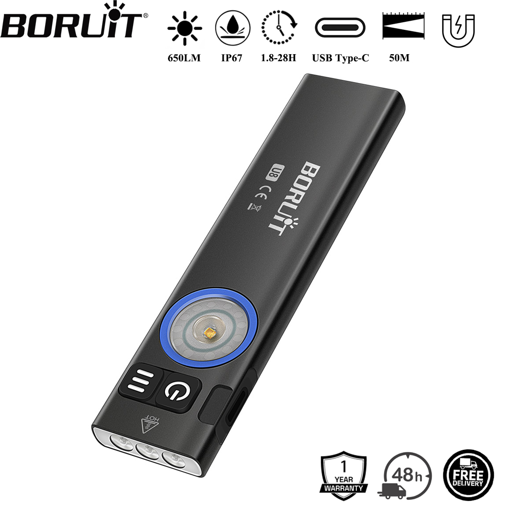 BORUiT U8 650LM EDC LED Flashl – Cycling To Work Bewertung und Preis