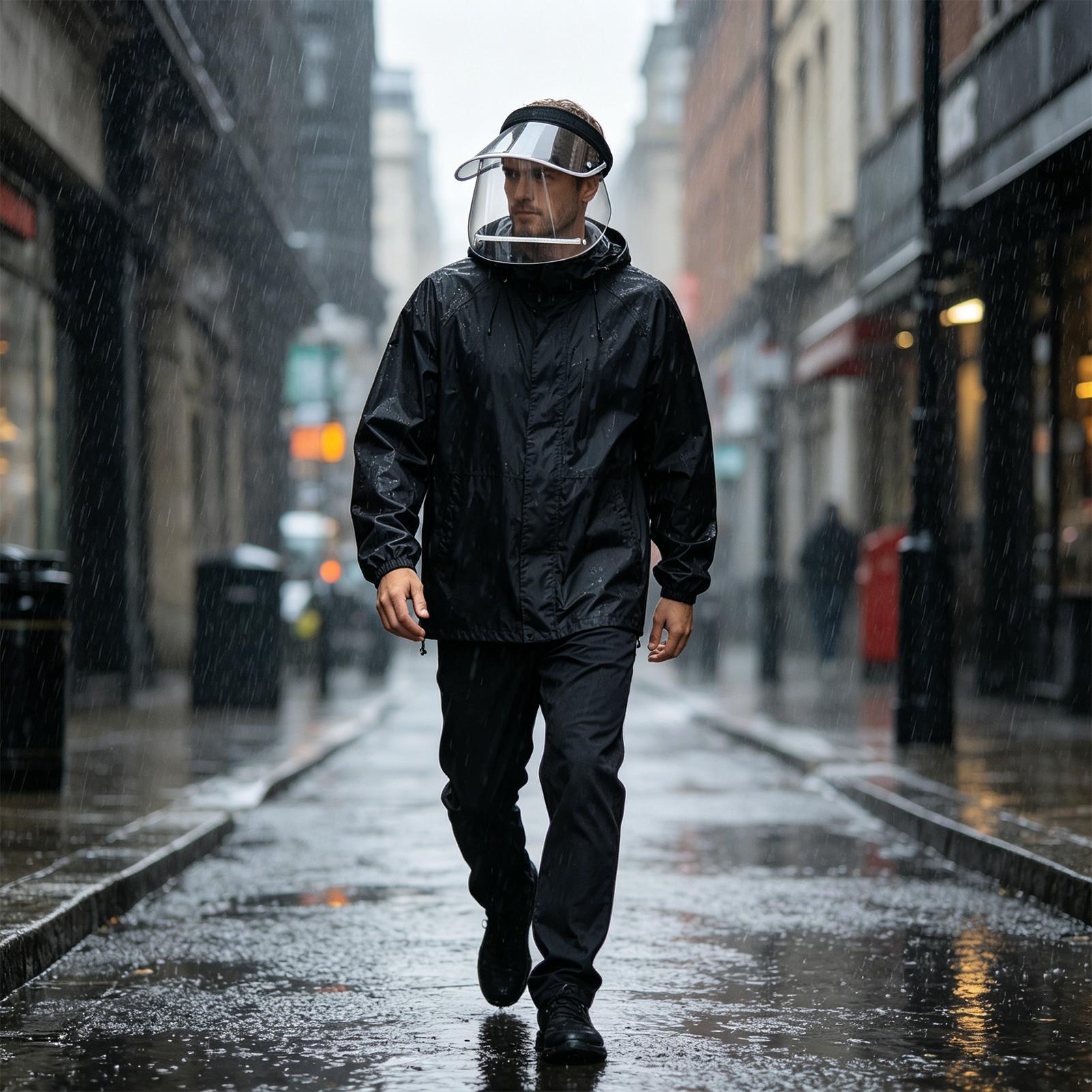 Rain Shield For Face Wide Brim – Cycling Commute In Rain Bewertung und Preis