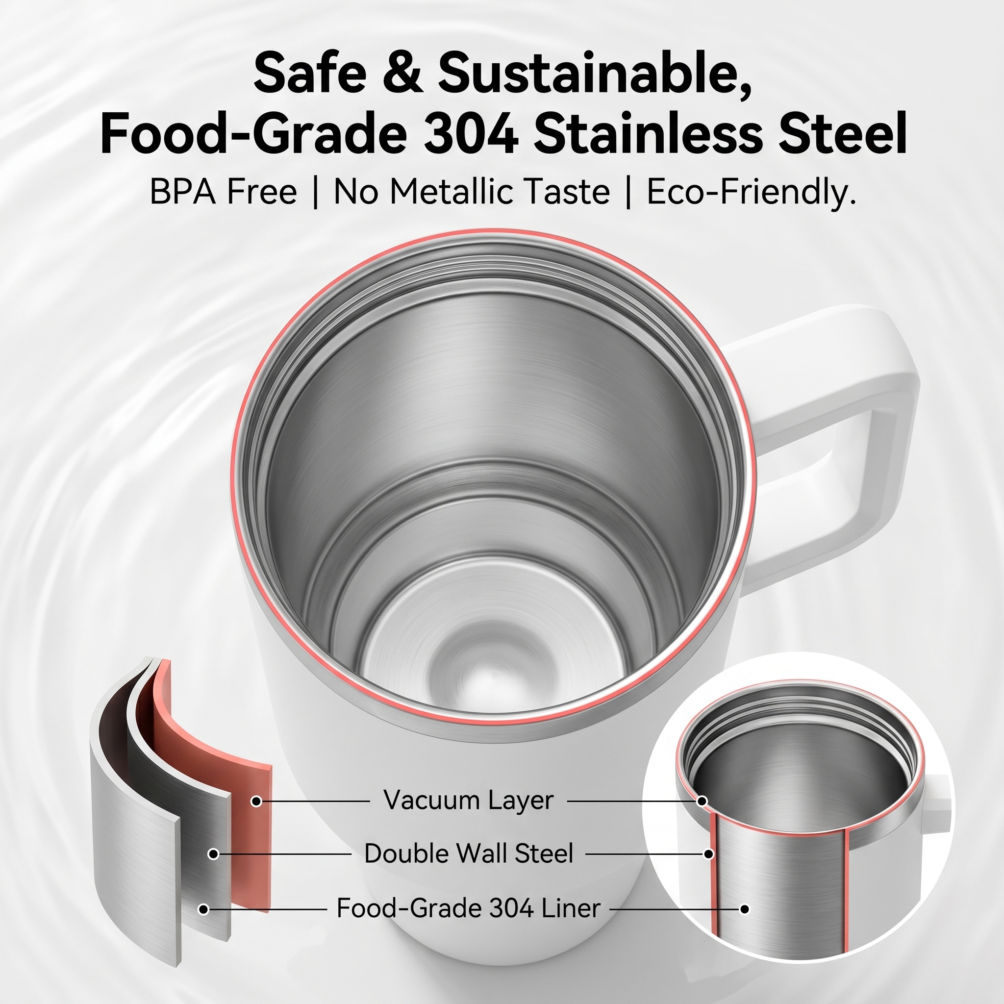 Custom 1200ml Stainless Steel  – Commuting By Bike Bewertung und Preis
