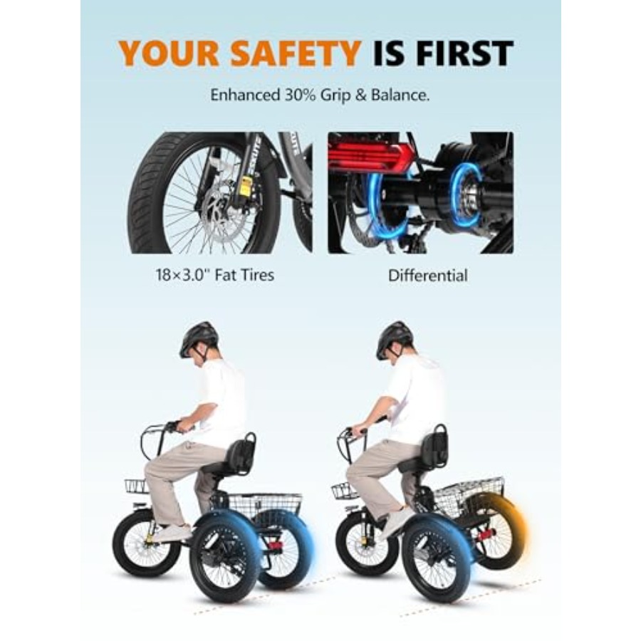 Adults electric trike bike for – Commuter Biking Bewertung und Preis