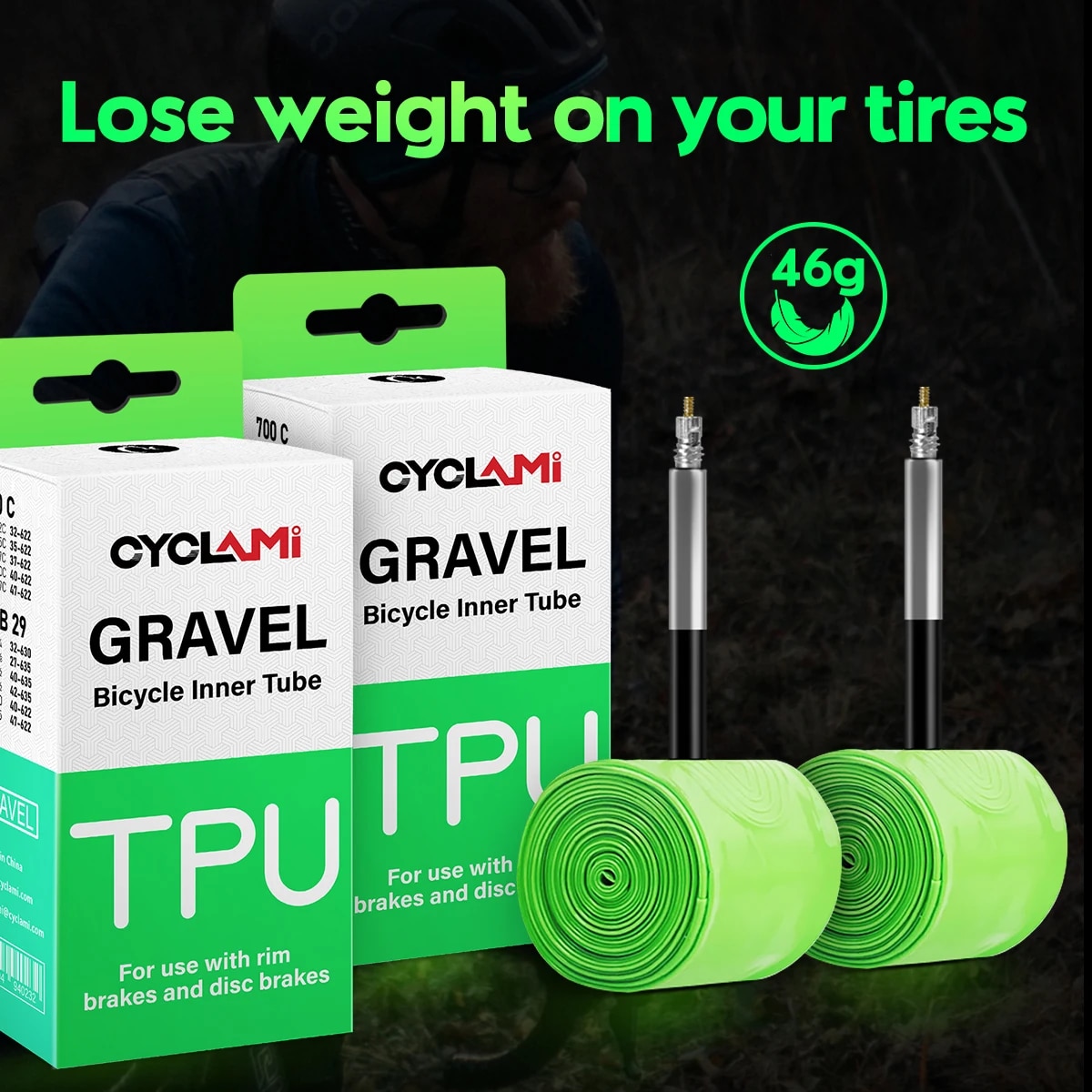 CYCLAMI Ultralight Road MTB 29 – Inner Tube 700C Bewertung und Preis