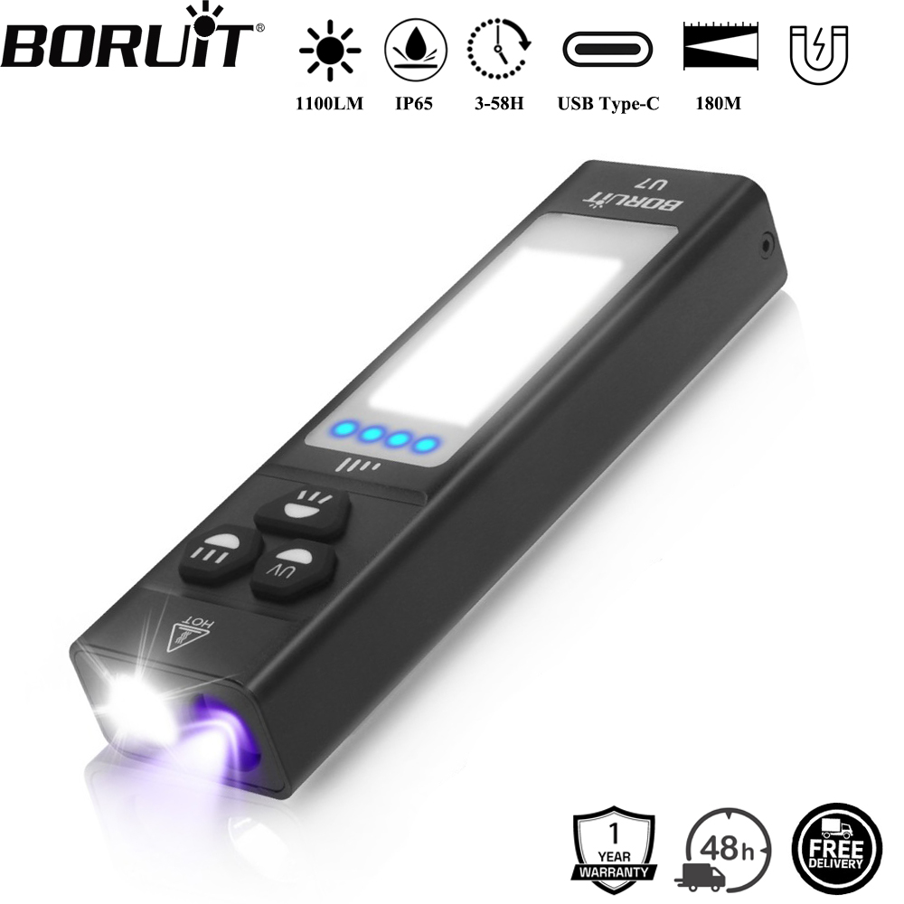 BORUiT U7 UV LED EDC Flashligh – Cycling To Work Bewertung und Preis