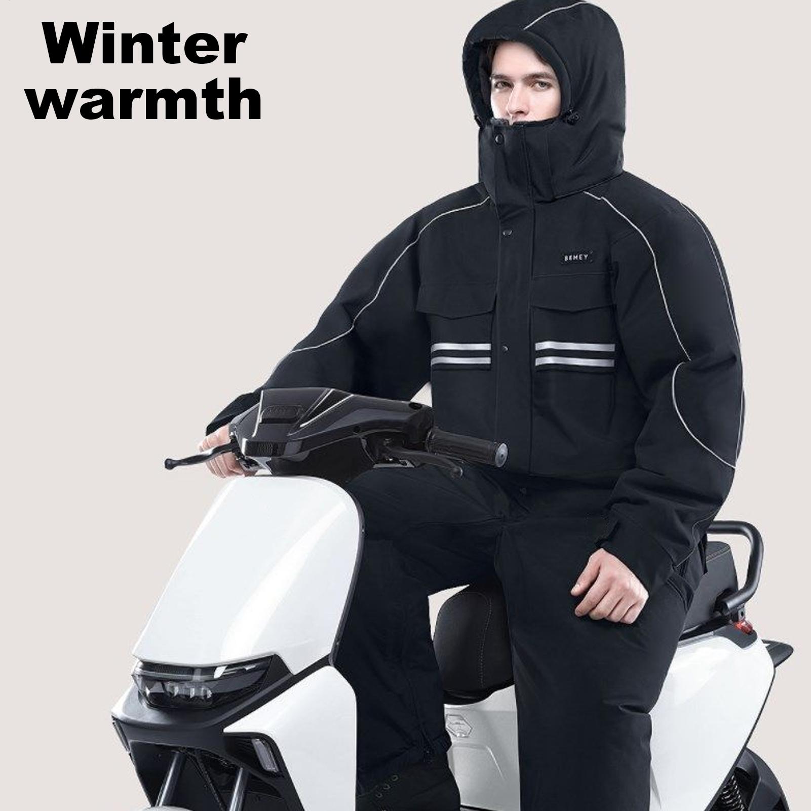 Motorcycle Winter Jacket 4-Poc – Cycling Commute Jacket Bewertung und Preis