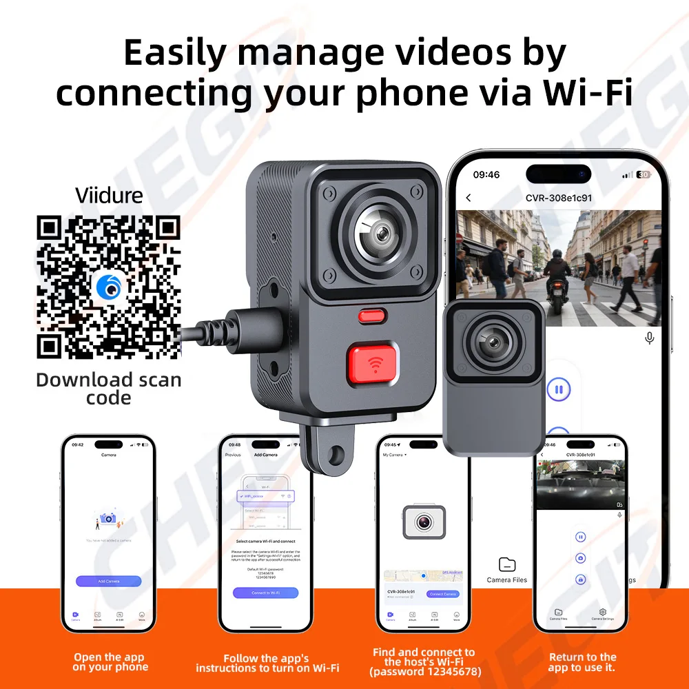 2 Camera Motorcycle DVR 2K HD  – Cycling Loop Bewertung und Preis