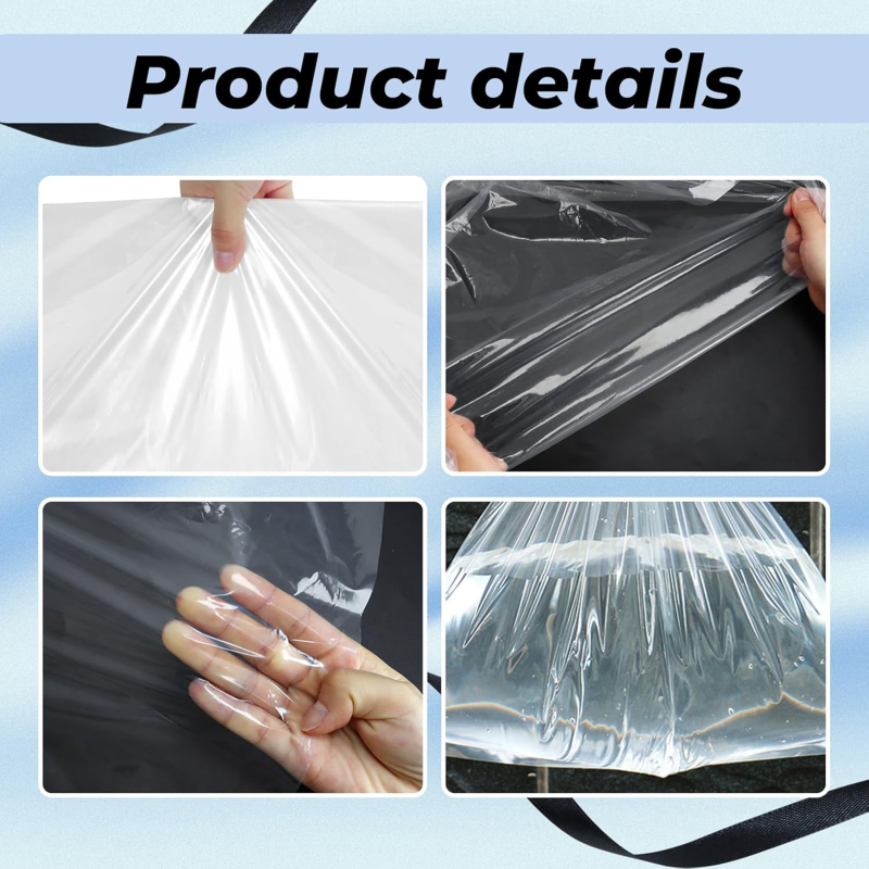 5/10PCS Pe Clear Dustproof Sto – Cycling Commute Bag Bewertung und Preis