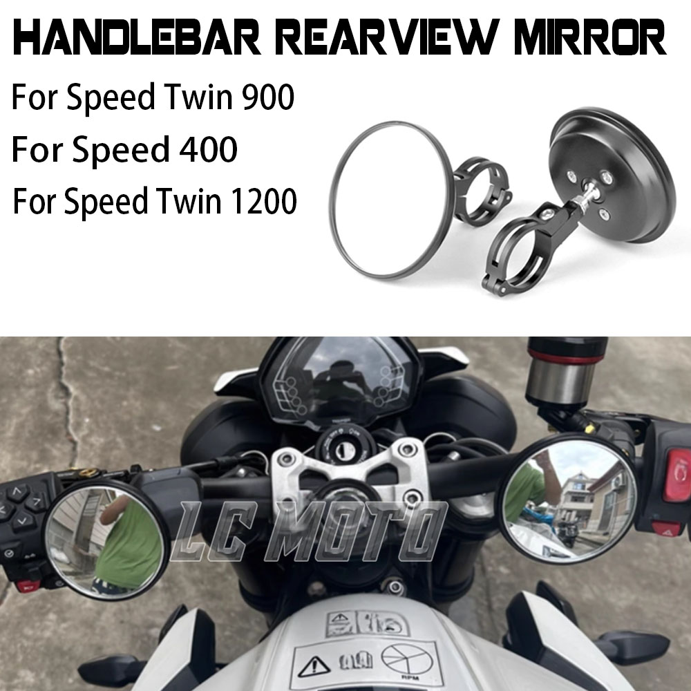 For Speed Twin 900 1200 Speed  – Mirror Handlebar Convex Bewertung und Preis
