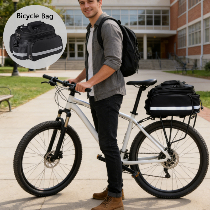 1pcs Bicycle Trunk Bag Bike Re – Cycling Commute In Rain Bewertung und Preis