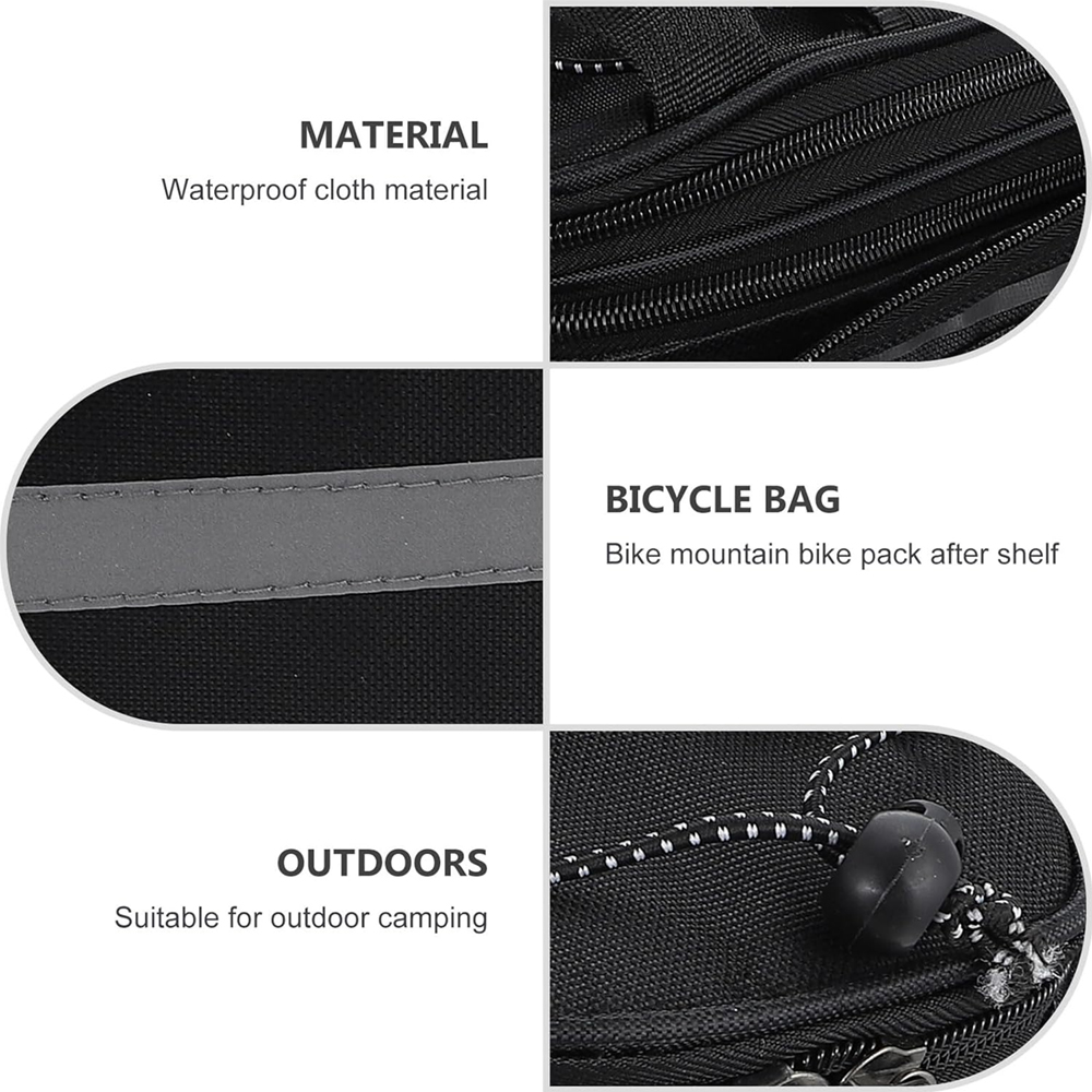 1pcs Bicycle Trunk Bag Bike Re – Cycling Commute In Rain Bewertung und Preis