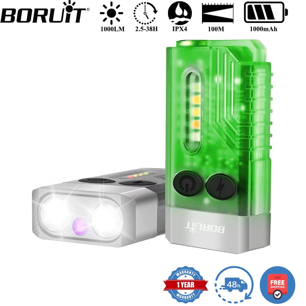 BORUiT V10 Keychain UV LED EDC – Cycling To Work Bewertung und Preis