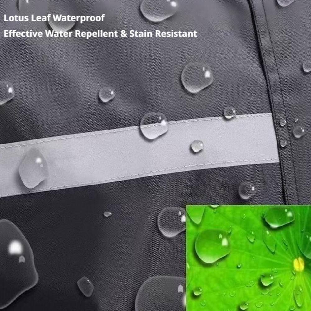 Waterproof Hooded Rain Poncho, – Cycling Commute In Rain Bewertung und Preis