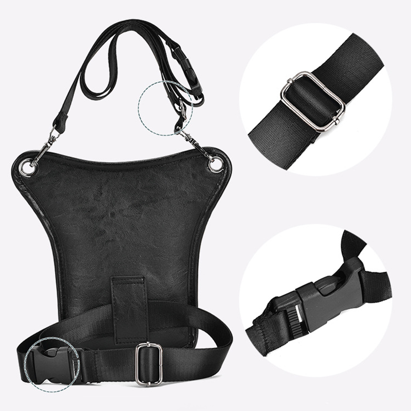 Vintage Pu Leather Waist Pack  – Cycling Commute Bag Bewertung und Preis