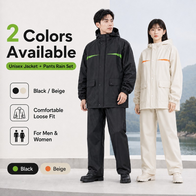 Unisex 2-Piece Waterproof Cycl – Cycling Commute In Rain Bewertung und Preis