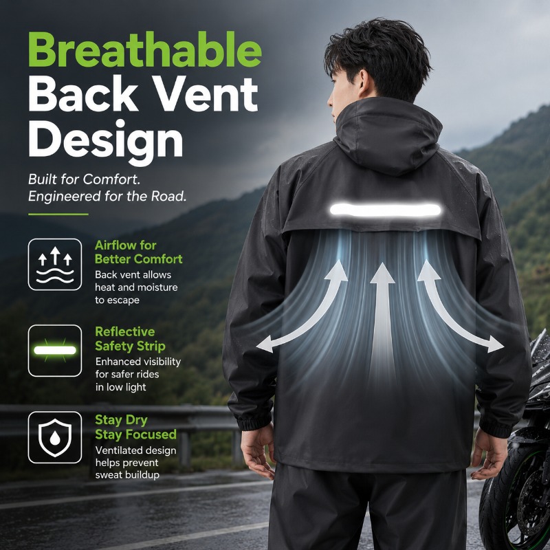 Unisex 2-Piece Waterproof Cycl – Cycling Commute In Rain Bewertung und Preis