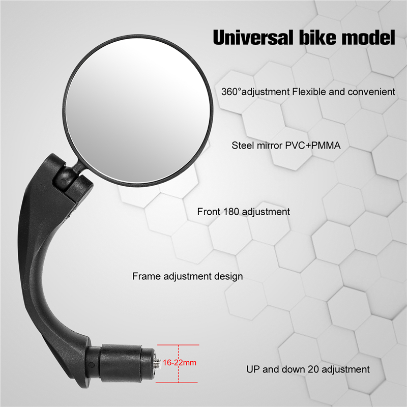 WEST BIKING Bicycle HD Rearvie – Mirror Handlebar Convex Bewertung und Preis